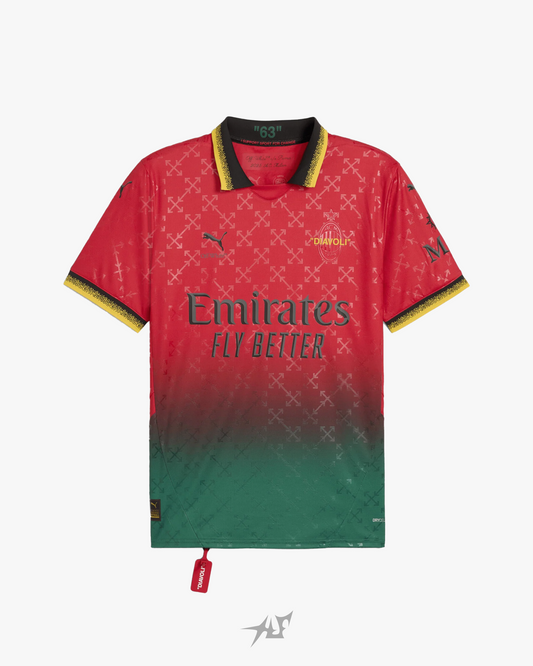 AC MILAN x OFF WHITE RED